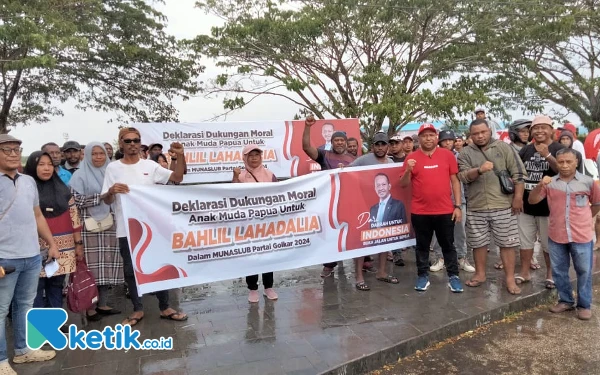 Pemuda Papua Dukung Bahlil Lahadalia Jadi Ketum Golkar