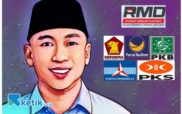 Kontestasi Makin Panas, RMD Sudah Dapat Dukungan 5 Partai Maju Pilgub Lampung