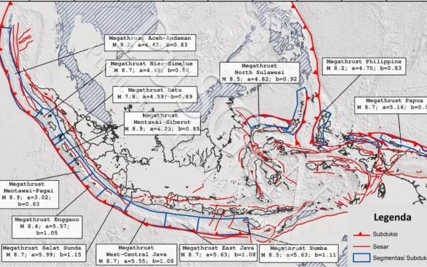 Gempa Megathrust, Pakar ITS Ungkap Faktor Penyebabnya