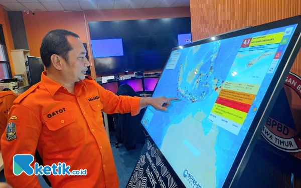 Thumbnail Antisipasi Gempa Megathrust, BPBD Jatim Mulai Mitigasi Bencana di Pesisir Selatan Pulau Jawa