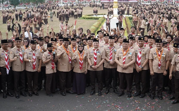 Pj Gubernur Sumsel Elen Setiadi: Gerakan Pramuka Garda Terdepan Membangun Bangsa