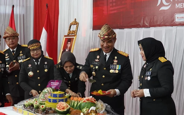 Kemenkumham Sumsel Gelar Tasyakuran Sambut HUT Pengayoman Ke-79