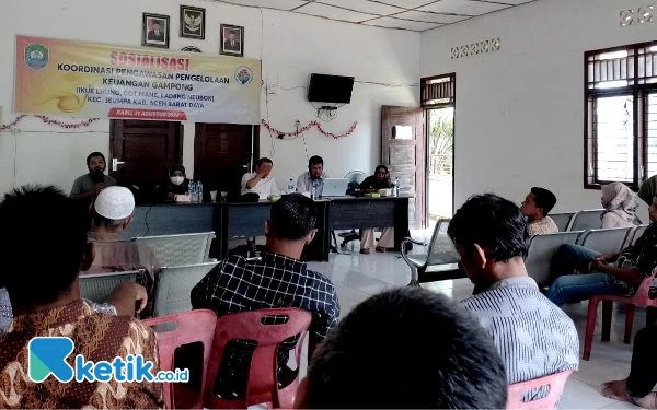 Tingkatkan Mutu Kelola Anggaran, Tiga Desa di Jeumpa Abdya Lakukan Sosialisasi