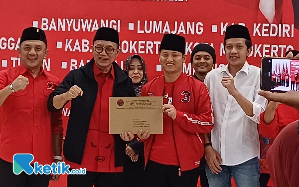 PDI Perjuangan Berikan 10 Rekom ke Bacakada di Jatim