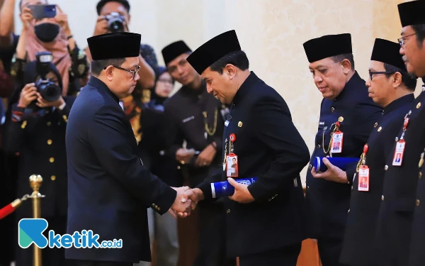 Pemprov Jatim Rotasi 15 Kepala Dinas, Pj Gubernur: Peningkatan Kinerja OPD