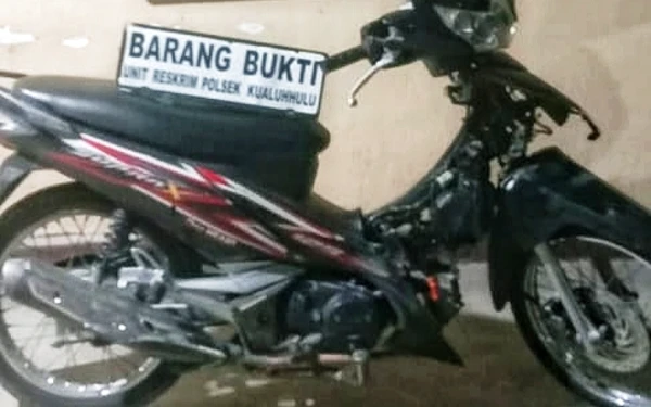 Astaga! Maling Sikat Sepeda Motor Saat Pemiliknya Tertidur di Masjid