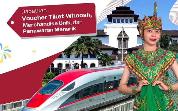 Yuk Datang ke West Java Festival, Raih Voucher Kereta Cepat Whoosh