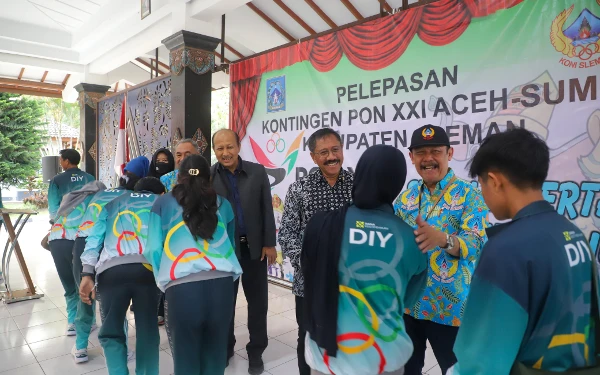 Pemkab Sleman Lepas 161 Atlet Menuju PON XXI Aceh-Sumatera Utara, Bonus Ratusan Juta Menanti Peraih Medali