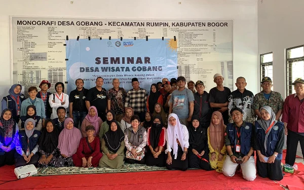 Mahasiswa KKN Unusia Gelar Seminar Peningkatan Ekonomi Masyarakat Berbasis Ecotourism