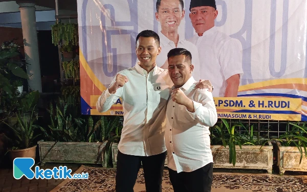 Mas Gum-Rudi Deklarasi, Siap Daftar Pilkada Kota Batu