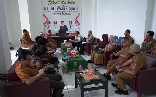 Bupati Asahan Terima Kunjungan Tim Penilai Uji Petik Kinerja PTSP dan PPB