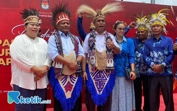 KPU Papua Barat Daya Nyatakan Pasangan AFU-Piet Memenuhi Syarat