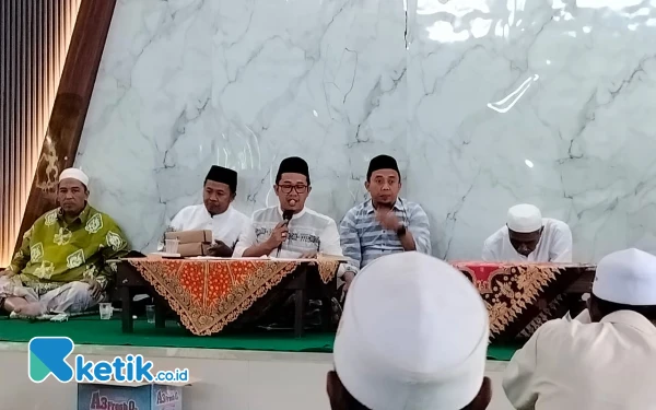 Terpilih Aklamasi, Ketua PWI Bondowoso Jadi Ketua MWC NU Tegalampel