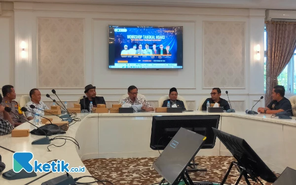 PWI Pamekasan Gelar Workshop Tangkal Hoaks