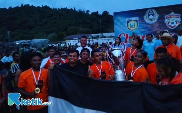 Saketa Cup IV Ditutup Timses Aliong Mus-Sahril Taher, Penonton Teriakkan MK-BISA