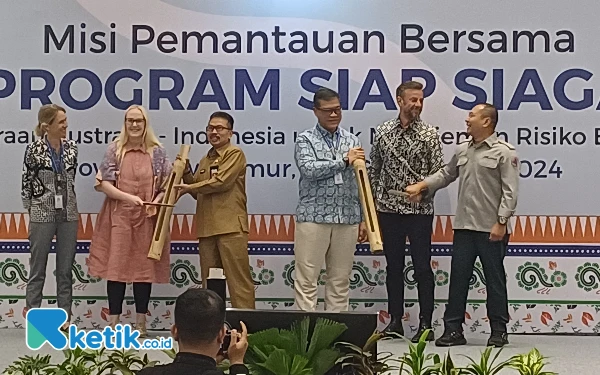 BNBP Bersama Australia Government Gelar Misi Pemantauan Program Siap Siaga