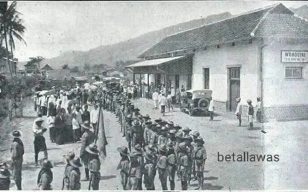 Melihat Kembali Suasana Stasiun Wonogiri di Masa Kolonial Belanda, Era Tahun 1930-an