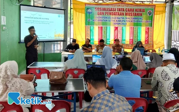 Bangun Data Base Calon Mustahik, BMK Abdya Bina Cara Kelola BMG