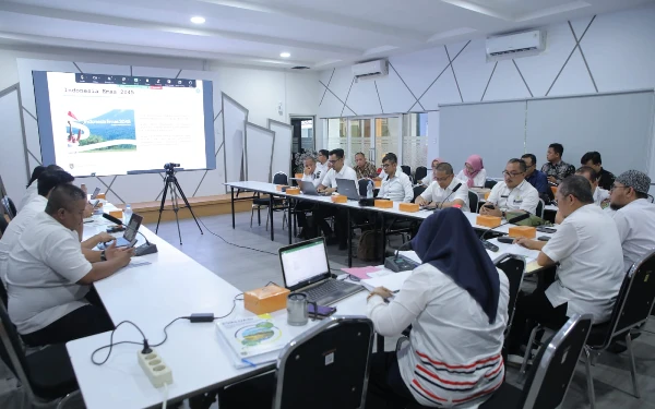 Rapat Evaluasi RPJPD Kabupaten Asahan 2025 - 2045 di Bappelitbang Sumut, Ini yang Dibahas