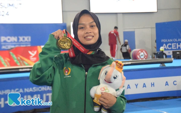 Luluk Diana Tri, Lifter Jatim Asal Pacitan Peraih Emas PON 2024, Sempat Ditentang Orang Tua Jadi Atlet