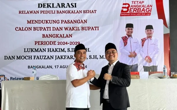 Relawan Apresiasi Program Peningkatan Layanan Kesehatan Pasangan Lukman-Fauzan