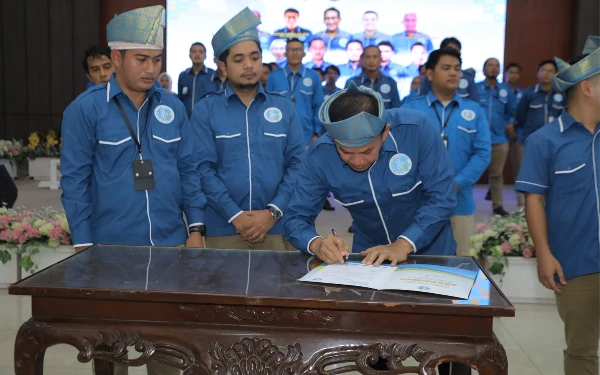 Gekrafs Kabupaten Asahan Periode 2024 - 2027 Resmi Dilantik