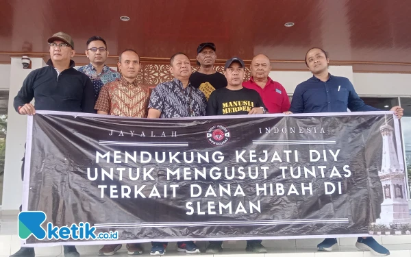 Berbagai Elemen Masyarakat Sleman Tagih Janji Kajari Tuntaskan Kasus Dugaan Korupsi Hibah Pariwisata