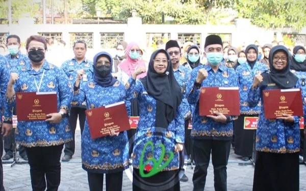 Empat Pegawai RSUD Jombang Raih Satya Lencana Karya Satya dari Presiden RI