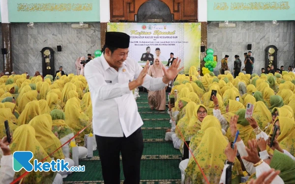 H Subandi Puji Majelis Ta'lim Bunda Muslimah Az-Zahra, Pecahkan Rekor MURI Pemeriksaan Kesehatan