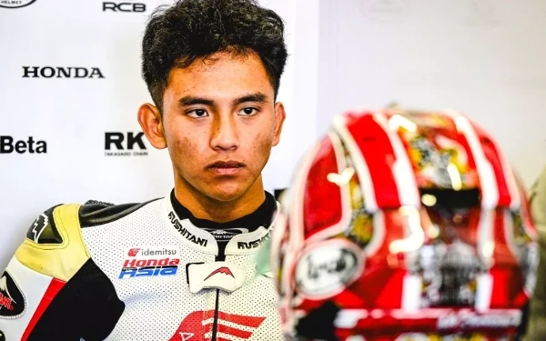 Thumbnail Berita - Mario Aji Satu-satunya pembalap asal Indonesia di MotoGP Mandalika 2024