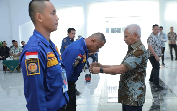 Buka Pendidikan dan Pelatihan Pemadam Kebakaran, Ini Pesan Bupati Asahan