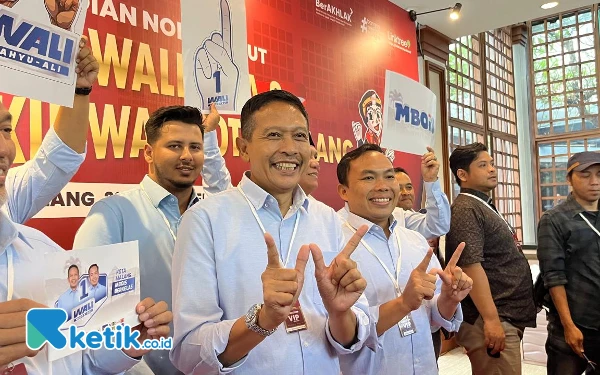 Wahyu-Ali Dapat Nomor Urut 1 di Pilkada 2024, Siap Wujudkan Kota Malang Mbois Berkelas