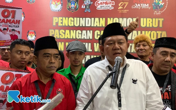 Dapat Nomor Urut 1, Paslon Bambang-Bayu Siap Menangkan Pilkada Kota Blitar