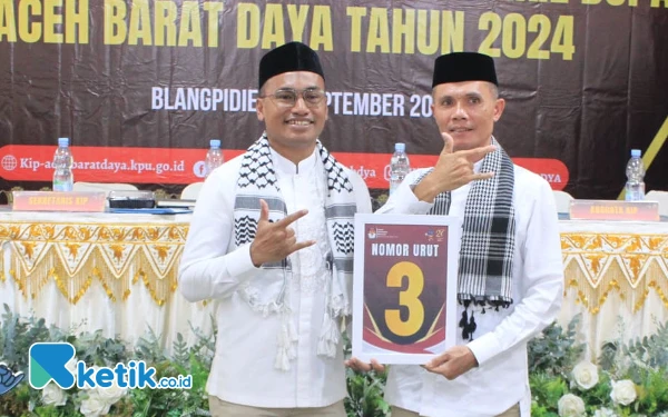 Kantongi Nomor Urut 3 di Pilkada Abdya, Safaruddin: Nomornya Anak Muda