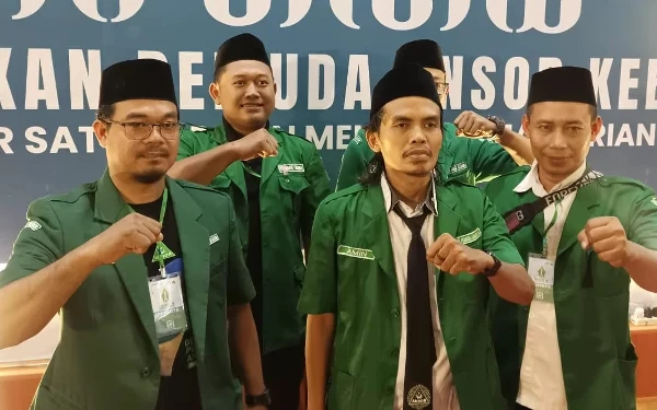 Ahmad Amin Mustofa Resmi Jabat Ketua PC GP Ansor Kebumen 2024-2028