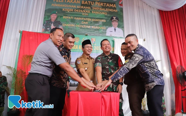 Bangun Koramil Baleendah, Bupati Bandung Ingin Kodim 0624 Jadi Type A