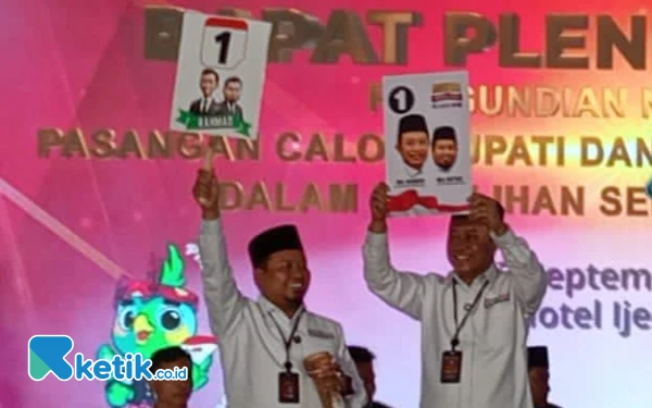 Thumbnail Dapat Nomor Urut 1 di Pilkada Bondowoso, Rahmad: Champion Itu Number One!