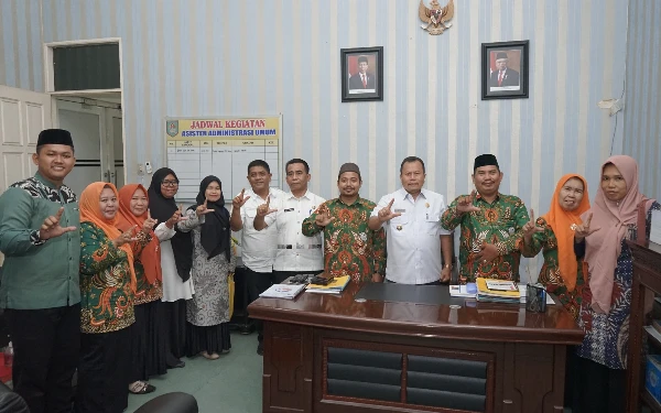 Asisten Administrasi Umum Sambut Hangat FKDT Kabupaten Asahan