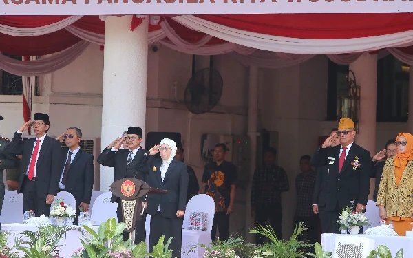 Thumbnail Peringati Hari Kebangkitan Pancasila, Pjs  Wali Kota Restu Ajak Warga Jaga Ideologi Pancasila