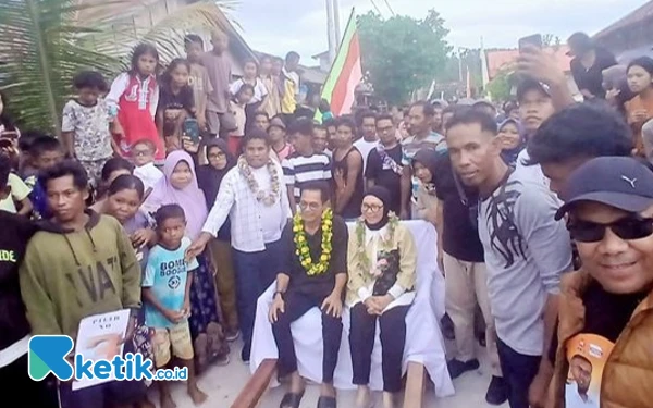 Thumbnail Berita - Paslon Nomor Urut 3 Bassam Helmi Dapat Dukungan Serius Dari Warga Desa Pulau Gala