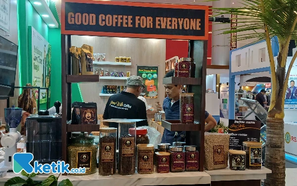 Nikmatnya Sajian Cokelat dan Kopi, Produk Asli Dinas Perkebunan di Jatim Fest 2024