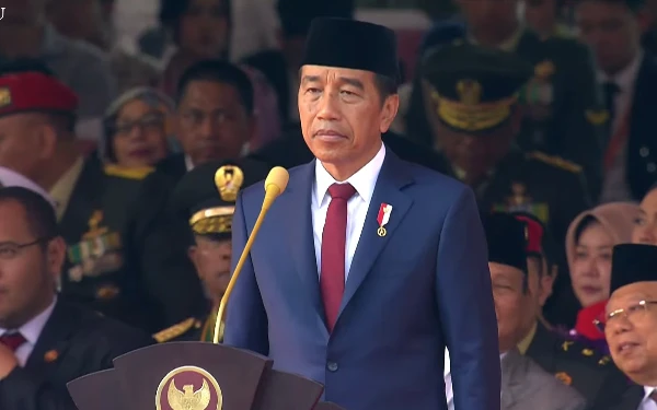 Thumbnail Berita - Hadiri HUT Ke-79 TNI, Ini Pesan Terakhir Presiden Joko Widodo