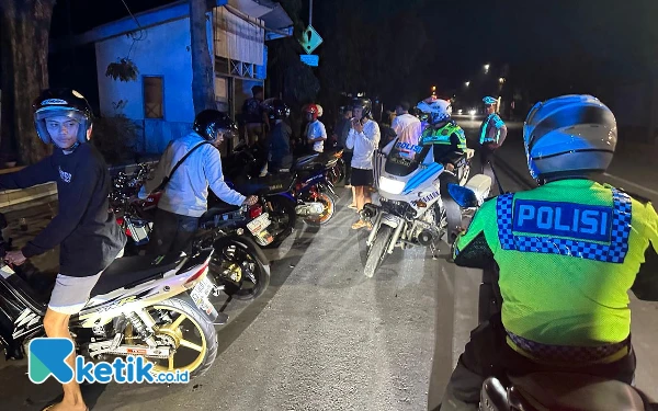 Thumbnail Berita - Polres Situbondo Amankan 26 Sepeda Motor yang Terlibat Balap Liar