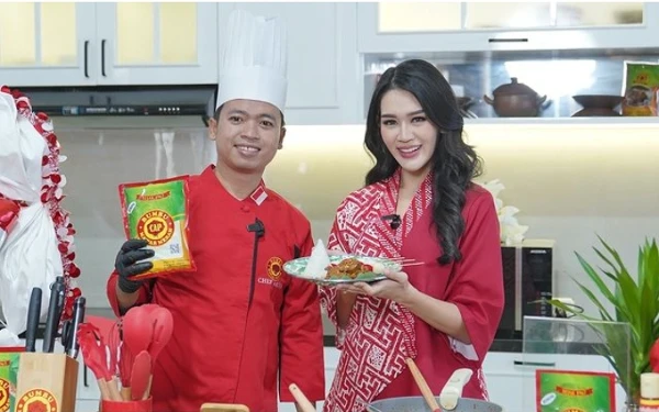 Tak Hanya Jago Catwalk, Puteri Indonesia Sumsel 2023, Jelita Gabriella Putri Bisa Memasak Lho!