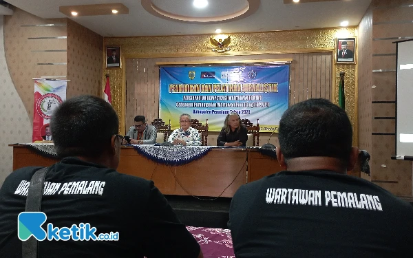 Persiapan UKW, Sebanyak 47 Wartawan di Pemalang Ikuti Diklat Jurnalistik