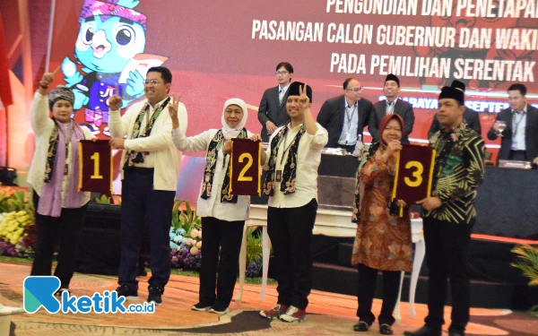 Gambar KPU Umumkan Tema Debat Pilgub Jatim Perdana, Transformasi Sosial dan Peningkatan Sumber Daya Lokal