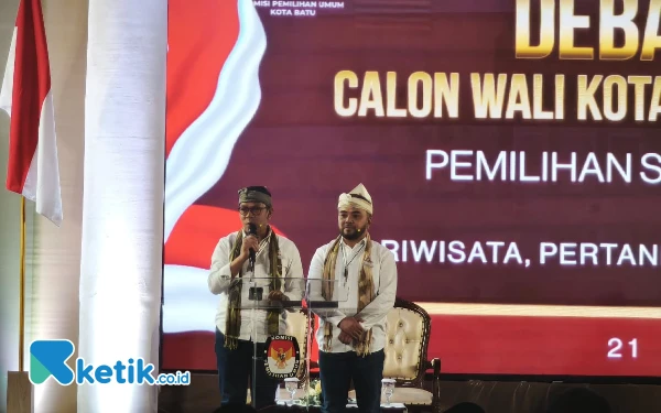 Thumbnail Debat Perdana Pilkada, Paslon NH Tegaskan Asli Kota Batu