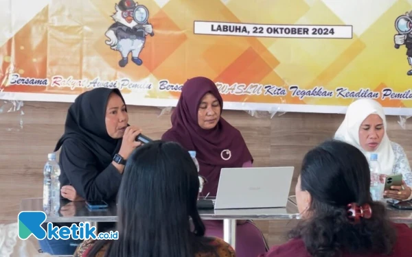 Wujudkan Pilkada Inklusif dan Kondusif, Bawaslu Halsel Gelar Gerakan Perempuan Mengawasi