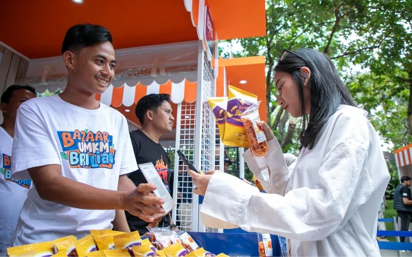 BRI Perluas Penjualan Usaha Prukades Melalui Bazar BRLian