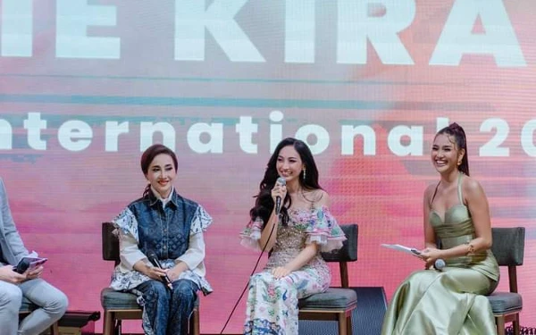 [Berita Foto] Konferensi Pers Puteri Indonesia Lingkungan 2024 Sophie Kirana Jelang Ikut Miss Internasional